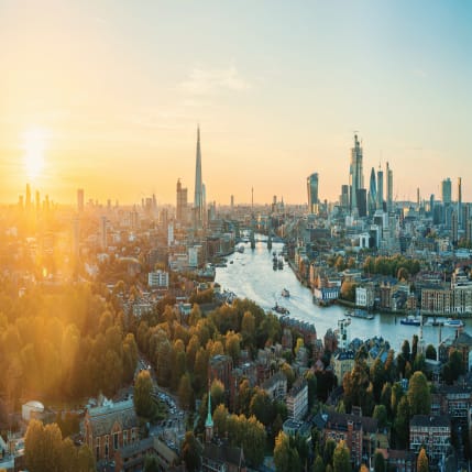 Panoramica di Londra